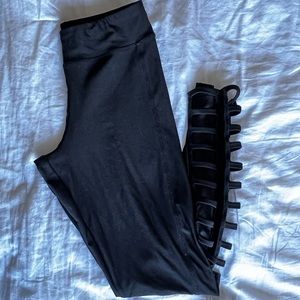 Black Adore Me Cut-out Leggings